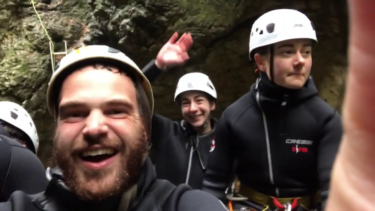 Canyoning in Slovenia