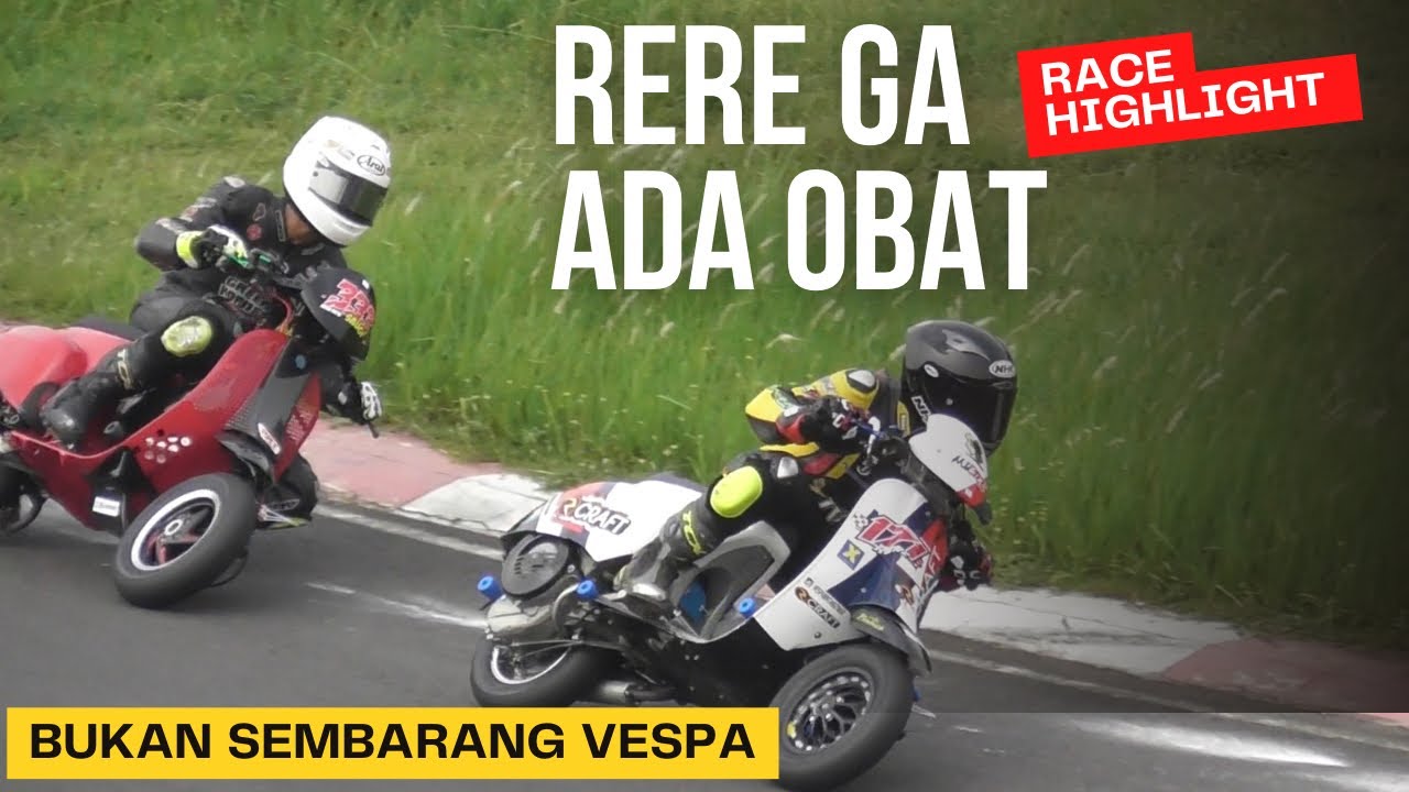 Tunggangi VESPA Monster Seharga Pajero, Reynaldi Pradana Ga Ada Obat‼️