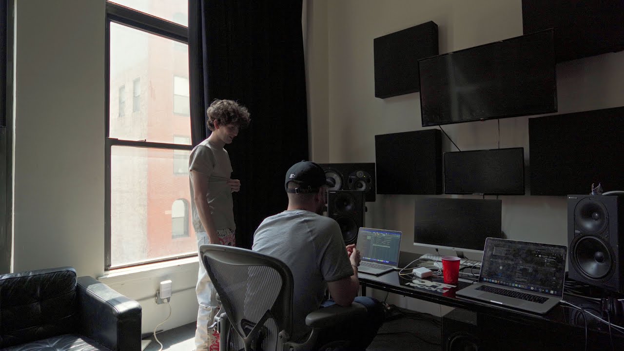 yo eli wtf and HL8 cooking up @ new york studio