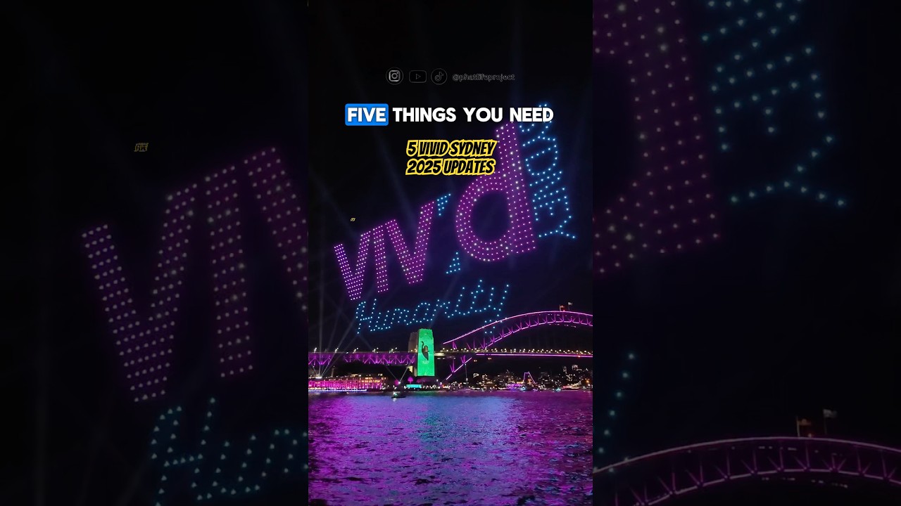 Vivid Sydney is back in 2025