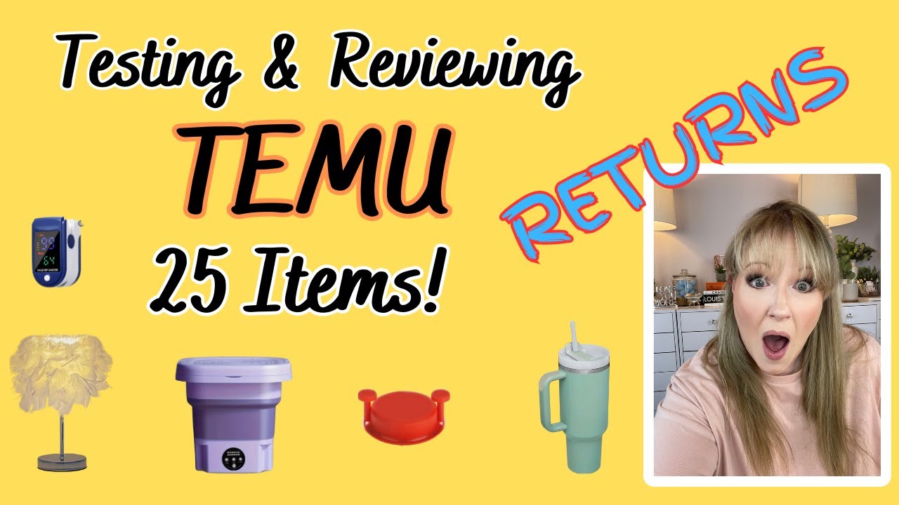 Testing & Reviewing TEMU /  25 Items!  THERE WILL BE RETURNS!
