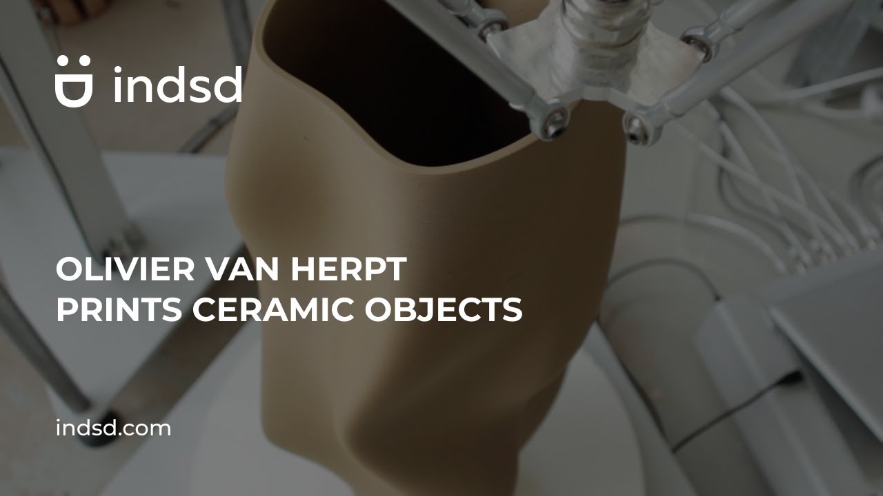 Olivier van Herpt prints ceramic objects