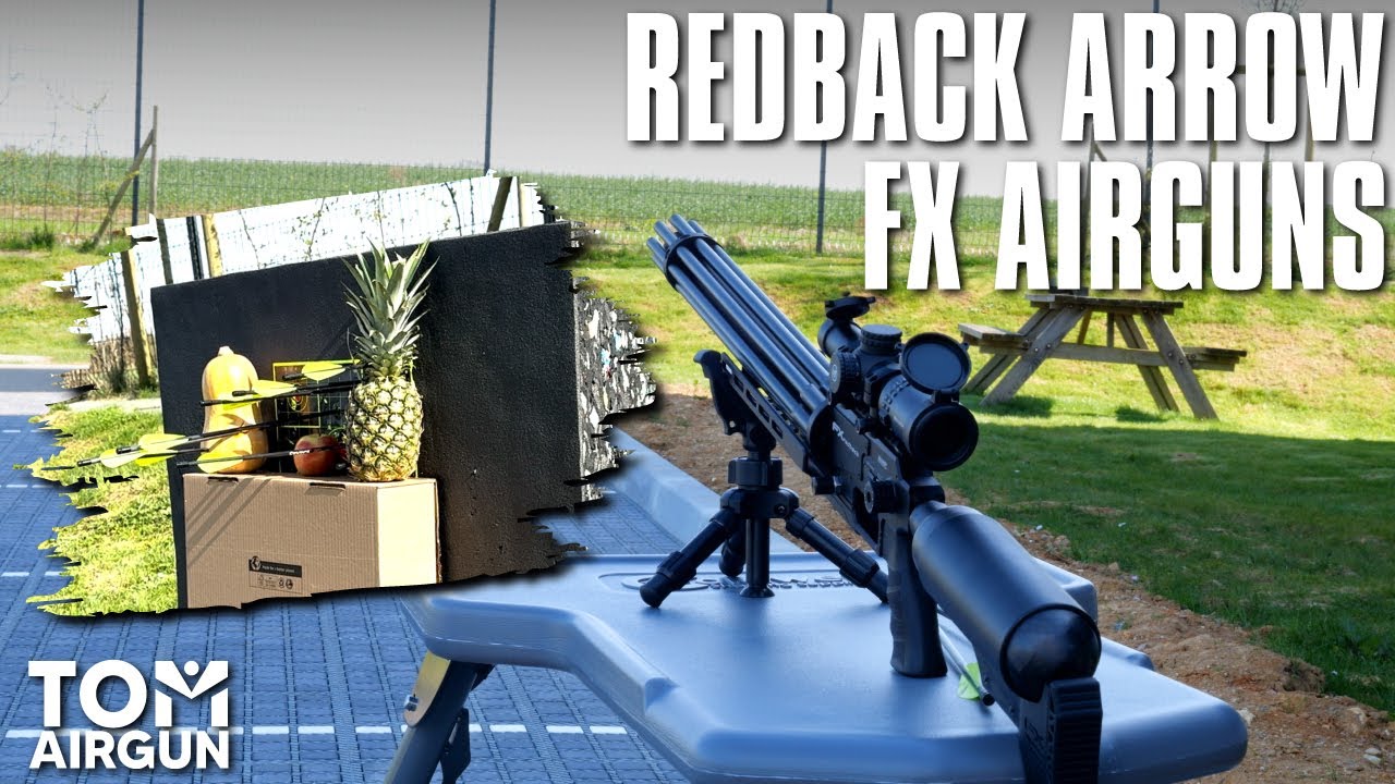 Saccage fruité avec la Redback Arrow de chez FX Airgun !