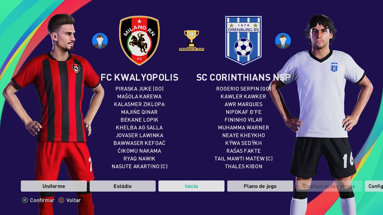 Kwanasfud Kupi - FC Kwalyopolis X SC Corinthians NSP