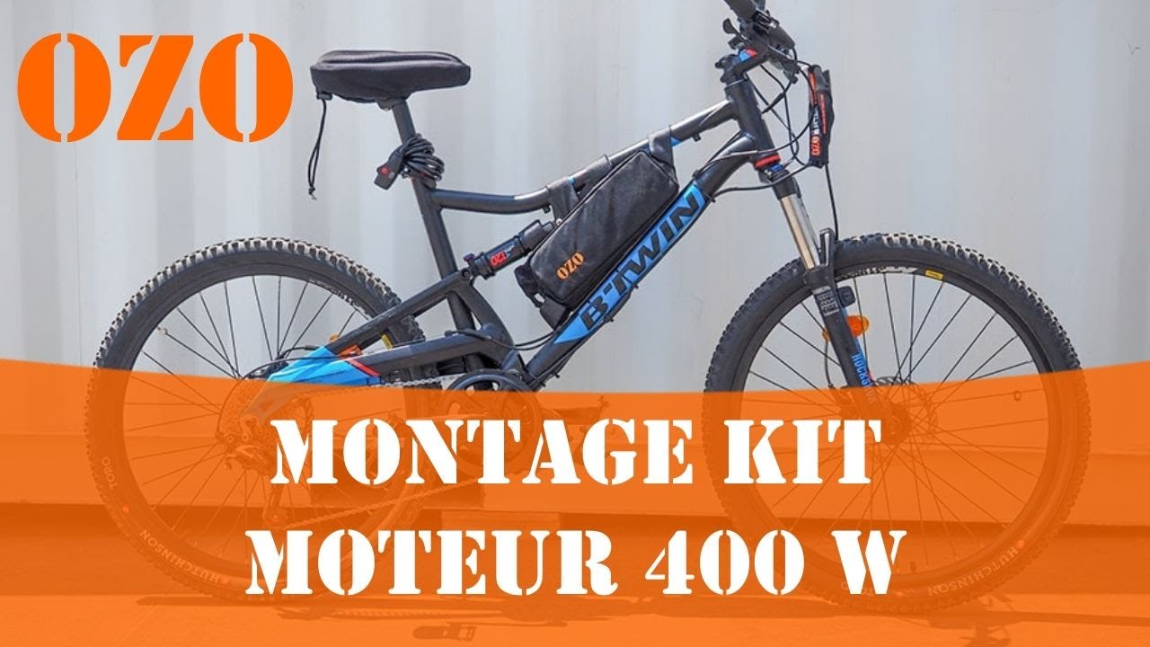 Notice de montage kit électrique 400W OZO pour vélo [PART 1]