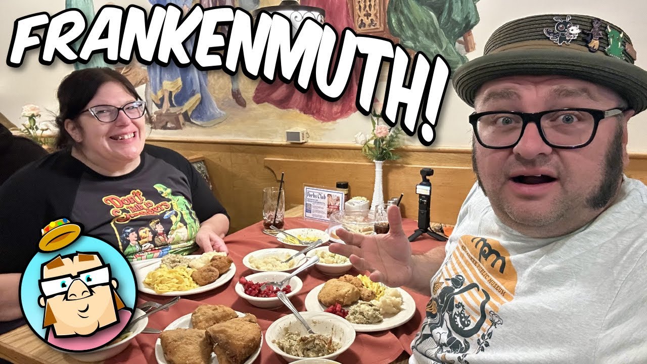 Frankenmuth, MI - Bavarian Inn Chicken Dinner - Bronner's Christmas Wonderland - Back to Canada