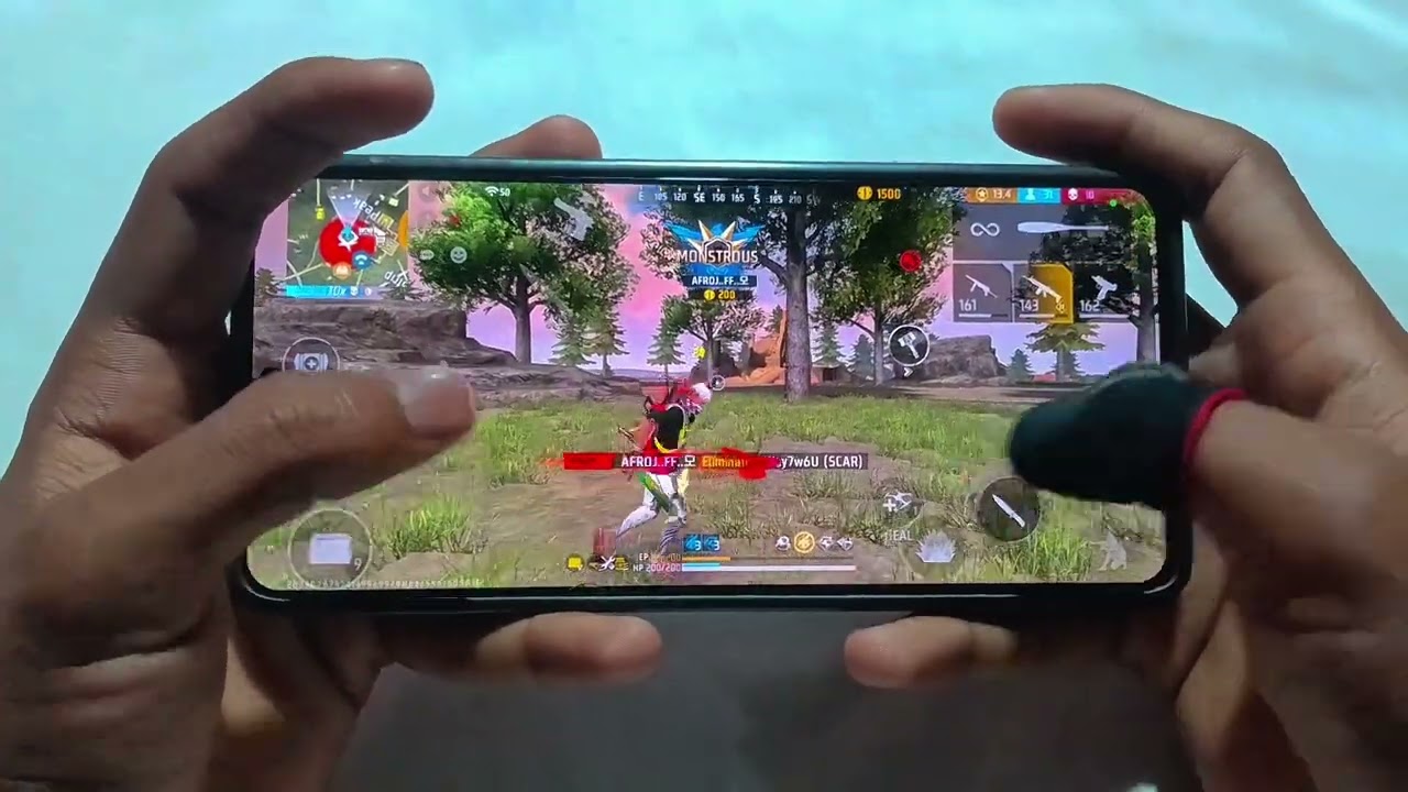 Solo Vs Squad Handcam 🔥 Poco X8 Pro Max Gaming Test 🎮 Free Fire Smooth Rush freestyle Gameplay 