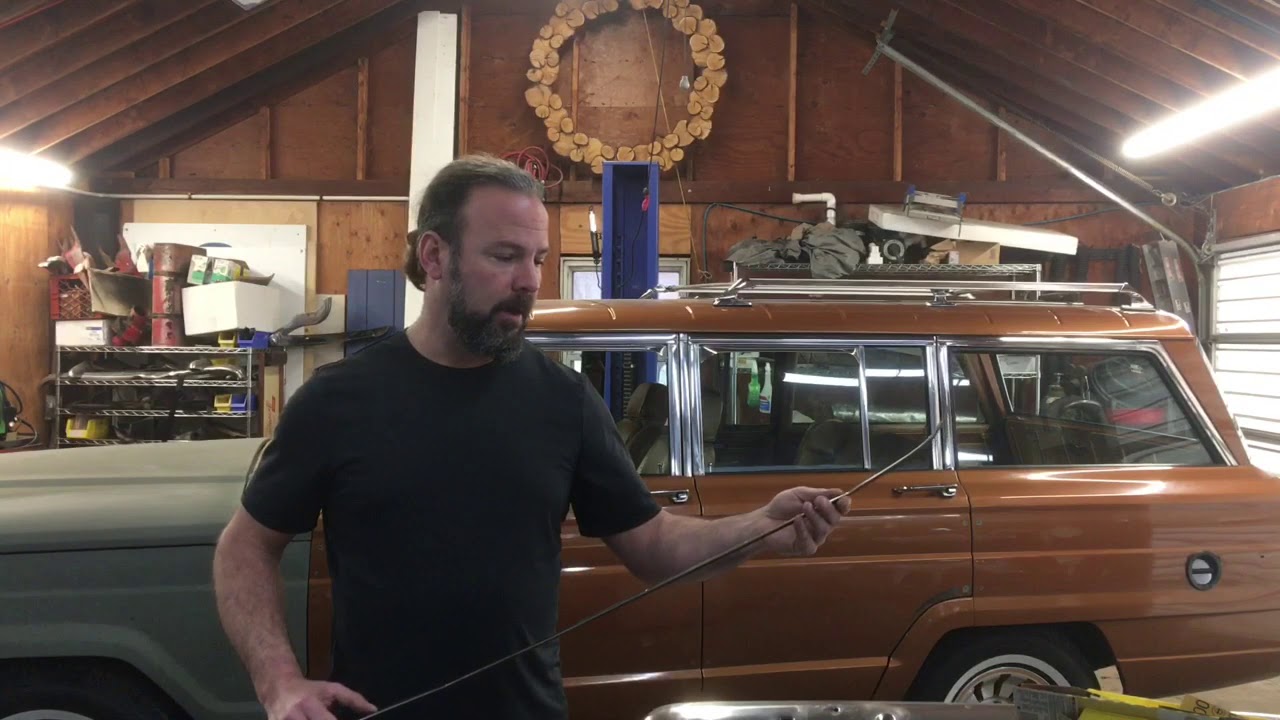 Jeep Wagoneer Headliner Trim Refurbish