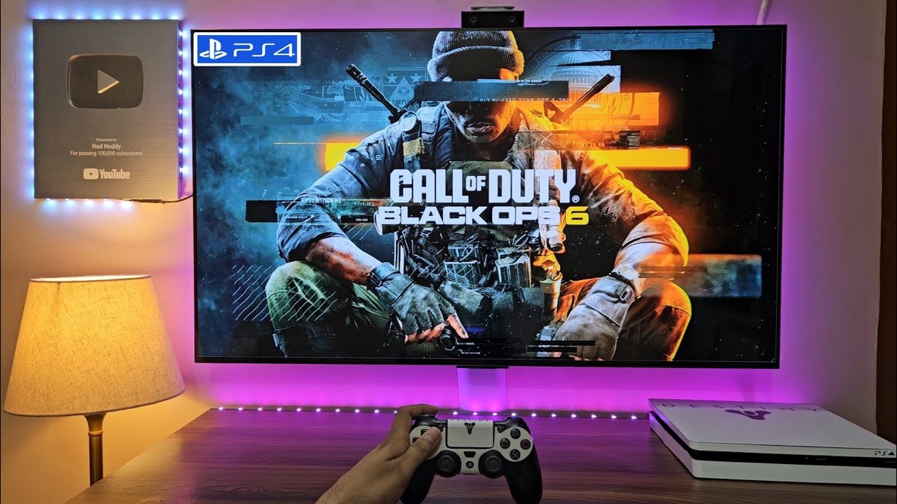 Call Of Duty Black Ops 6 (PS4 Slim) 1080P 60FPS