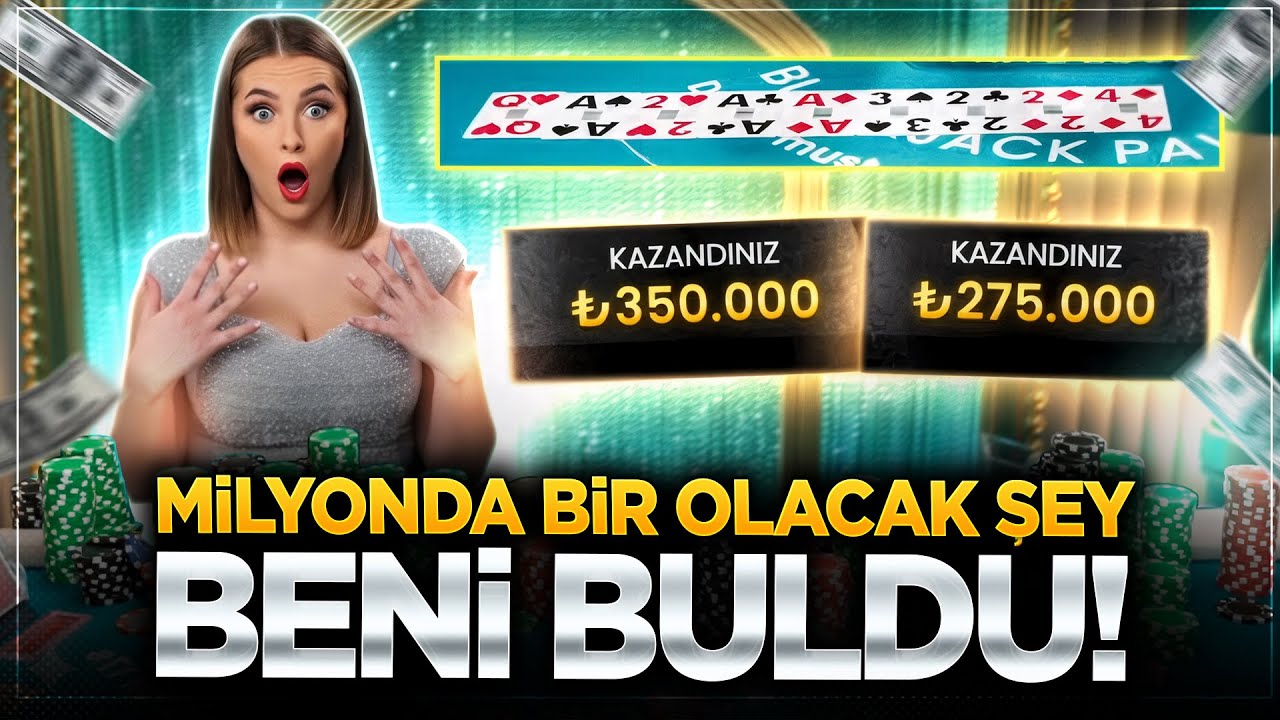 BLACKJACK VİP | İMKANSIZI BAŞARDIK REKOR KAZAN&Ccedil; !