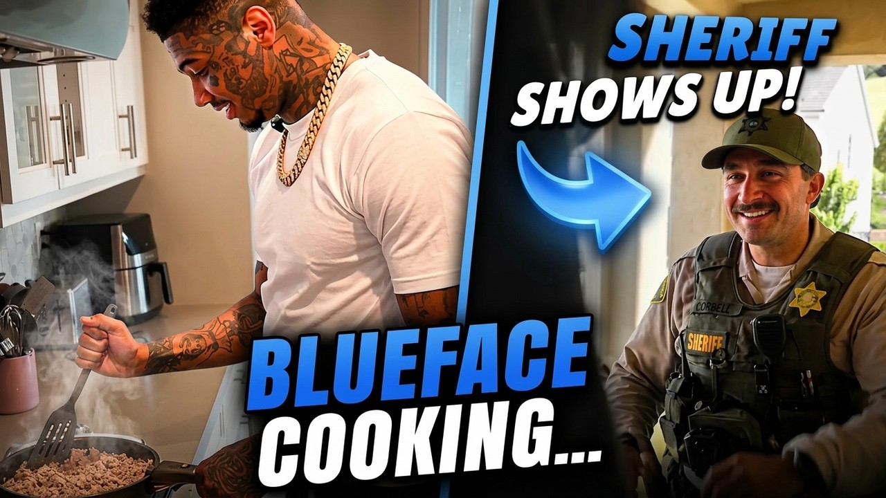 Blueface Was Just Cooking... Then The Sheriff Showed Up 😳