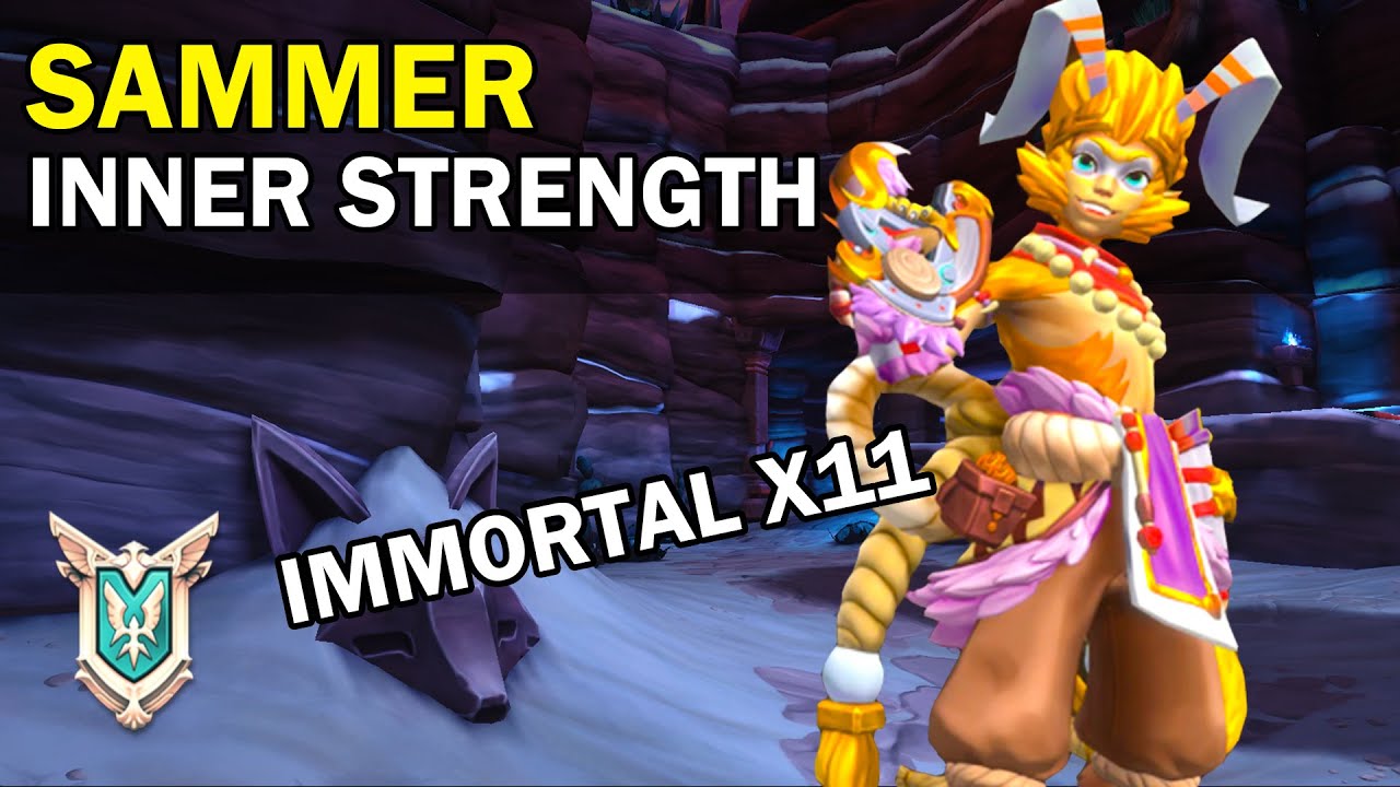 S&aacute;mmerr Talus IMMORTAL X11 Paladins Competitive (Master) INNER STRENGTH