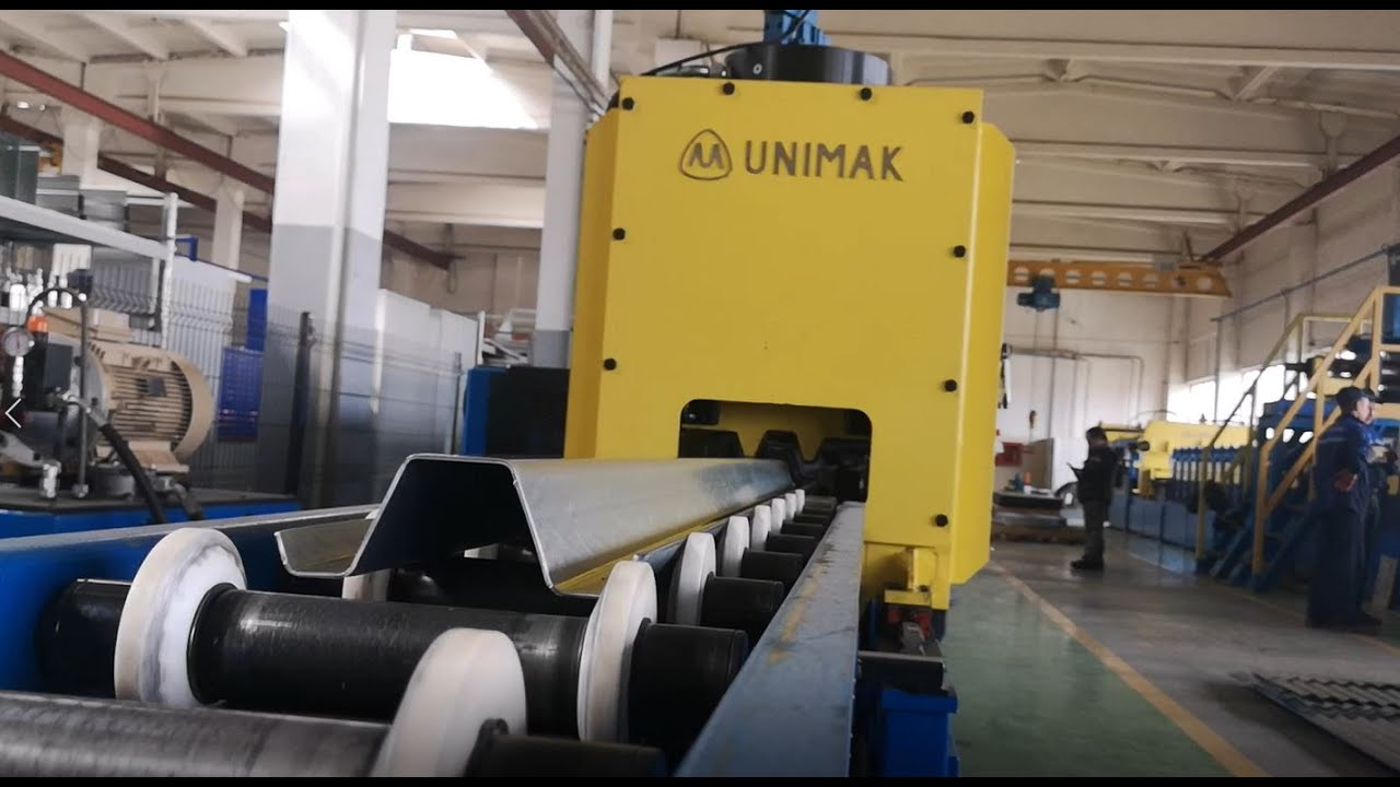 UNIMAK Machinery - Grain Bin Silo Stiffener Production Line