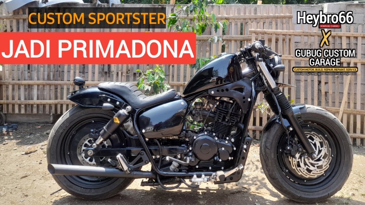 Bobber Sportster Yamaha Byson