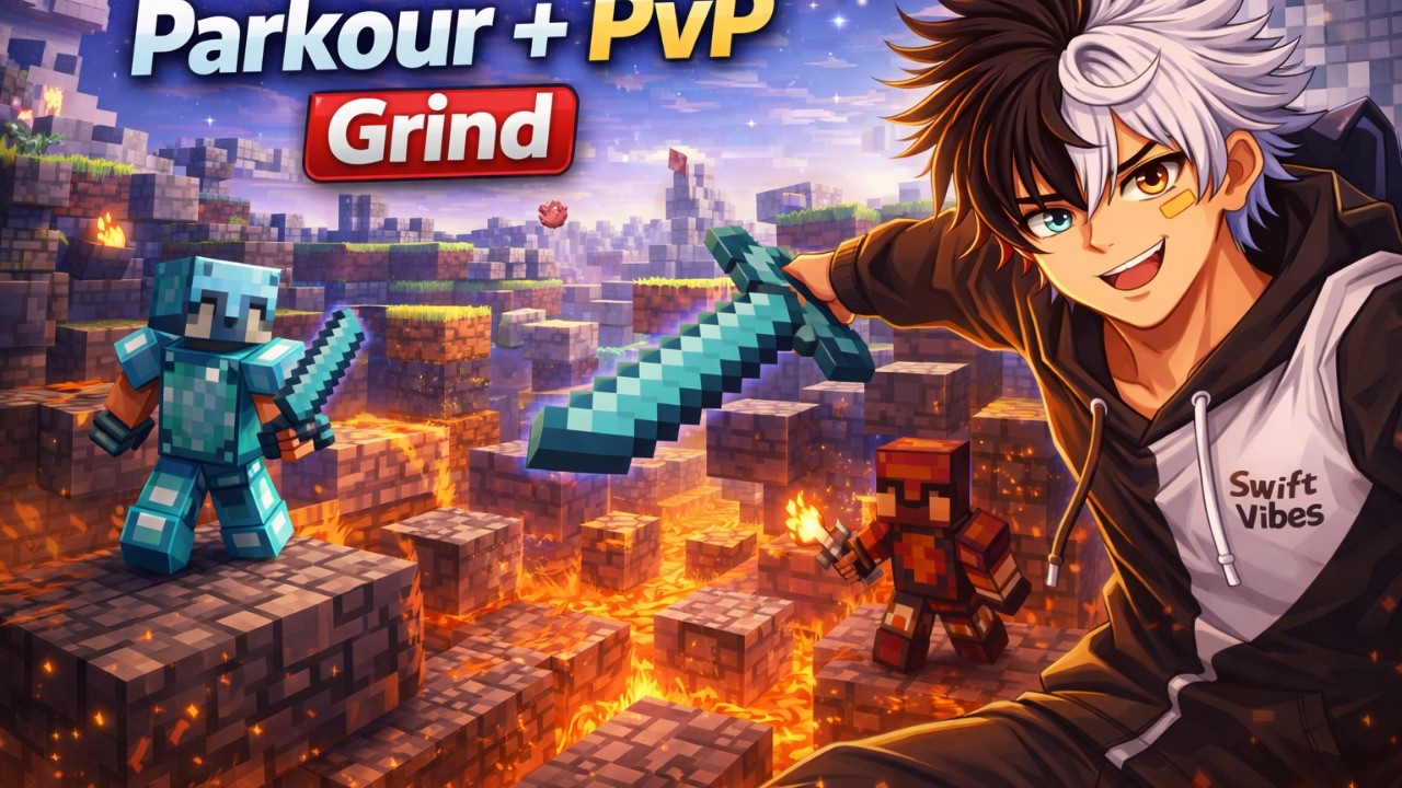 Parkour + PvP Grind  #gamerswift