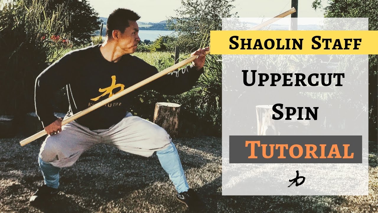 Shaolin Staff Technique | Bo Staff Uppercut Spin - Tutorial