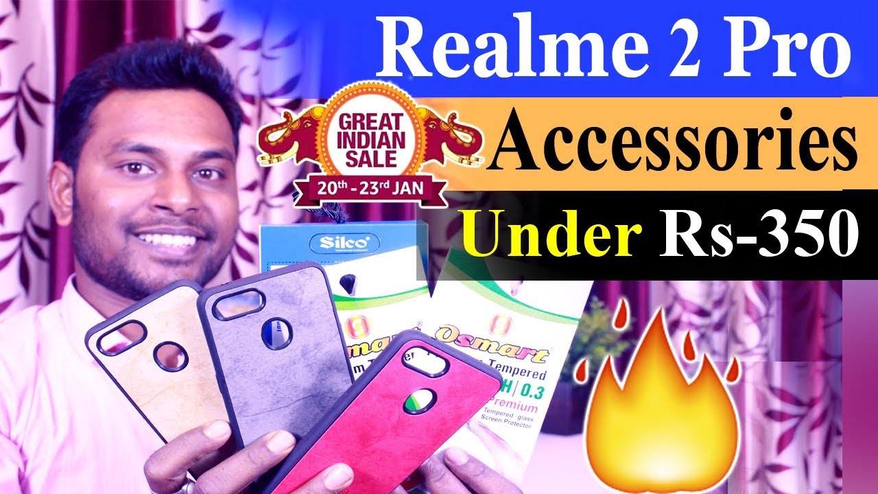 Amazon Great Indian sale | Best Realme 2 pro accessories 🔥🔥