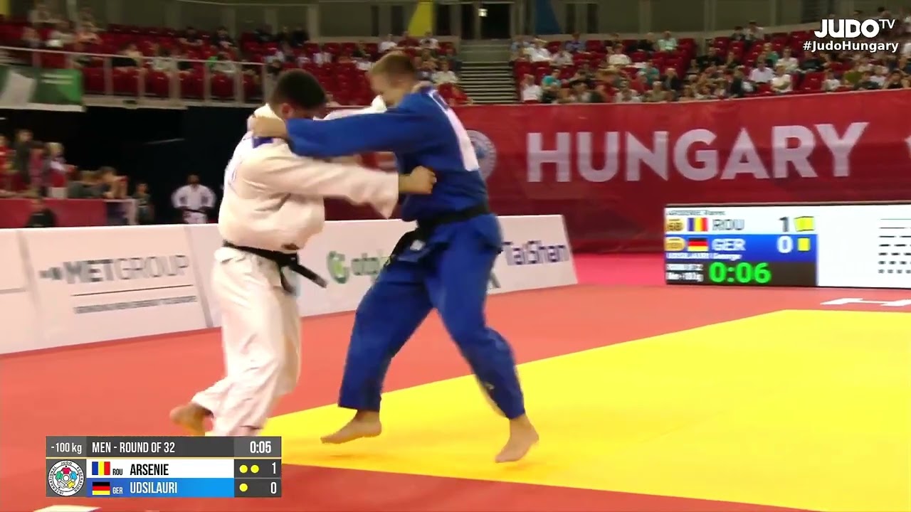 100kg UDSILAURI George GER 1 🛑 Hungary Grand Slam 2026