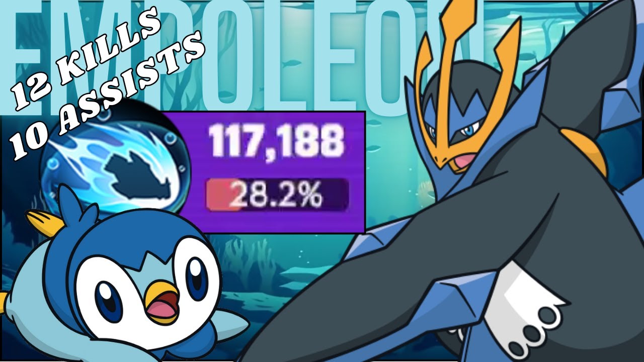 Empoleon is HIGHLY UNDERRATED In THIS Meta. BEST Hydro Jet BUILD. | Pokémon Unite