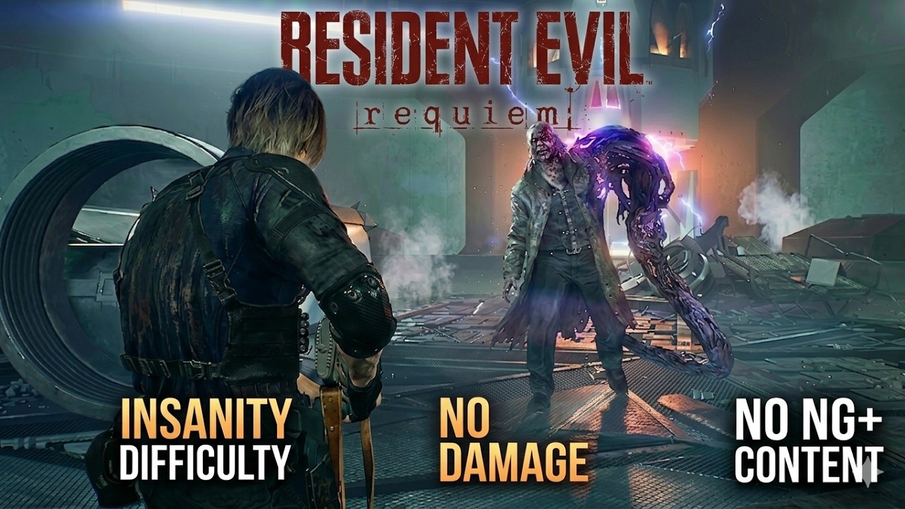 Resident Evil Requiem - Victor Gideon (Insanity difficulty) - No Damage/ No NG+ Bonuses