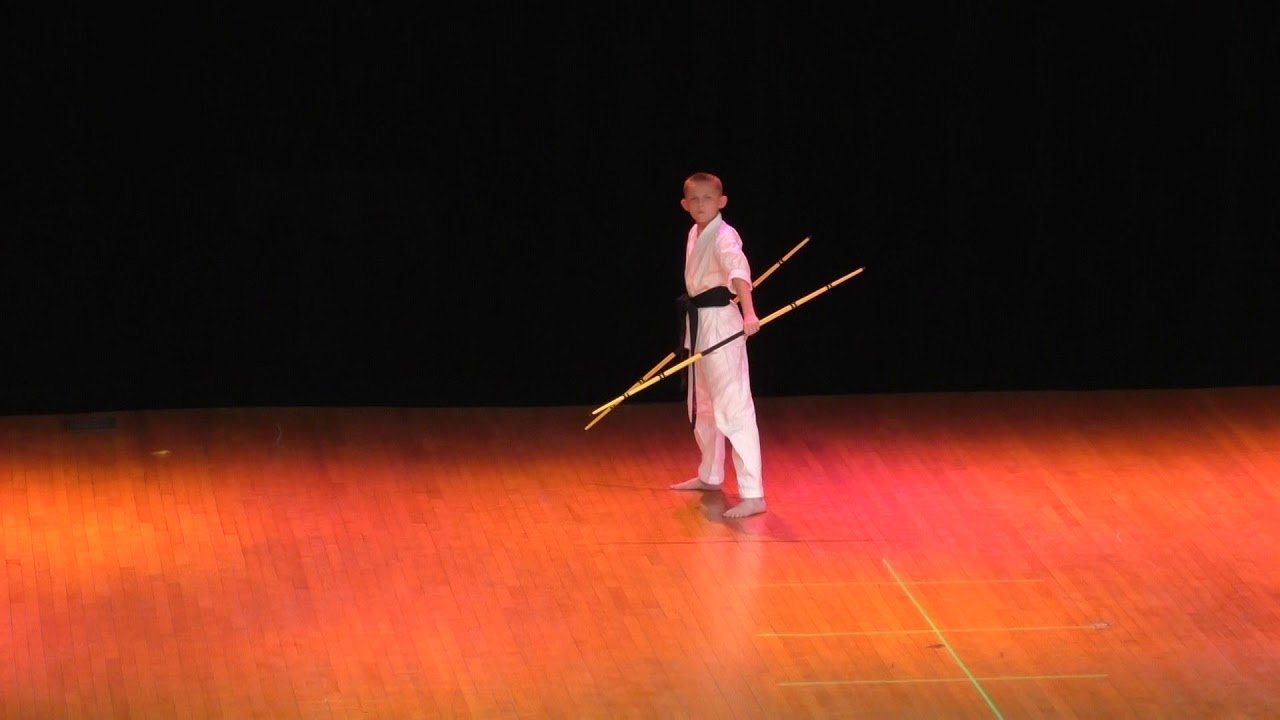 Sensei Bobby Double Bo Staff Kata Performance at the 2019 Sprint BBX
