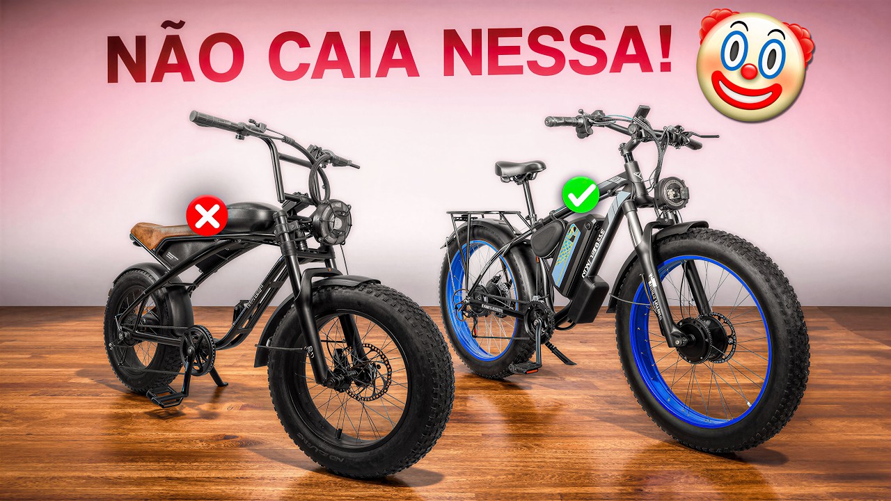 ENCONTREI as 5 Melhores BIKES EL&Eacute;TRICAS Boas e Baratas de 2026 (FUJA DE CILADA!)
