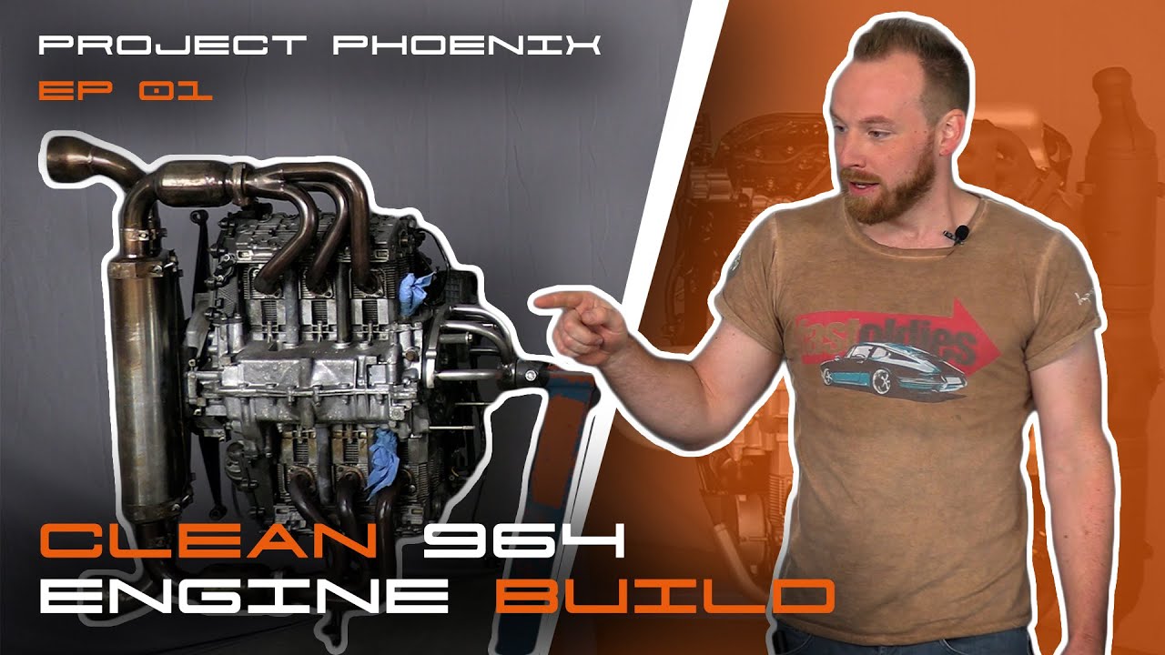 PORSCHE 964 | Clean Engine Build  “DISASSEMBLY” | Project Phoenix Ep 01
