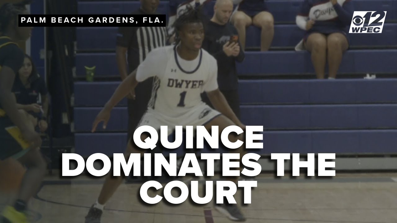 CBS12 News Athlete of the Week: Jordan Quince from Dwyer High School