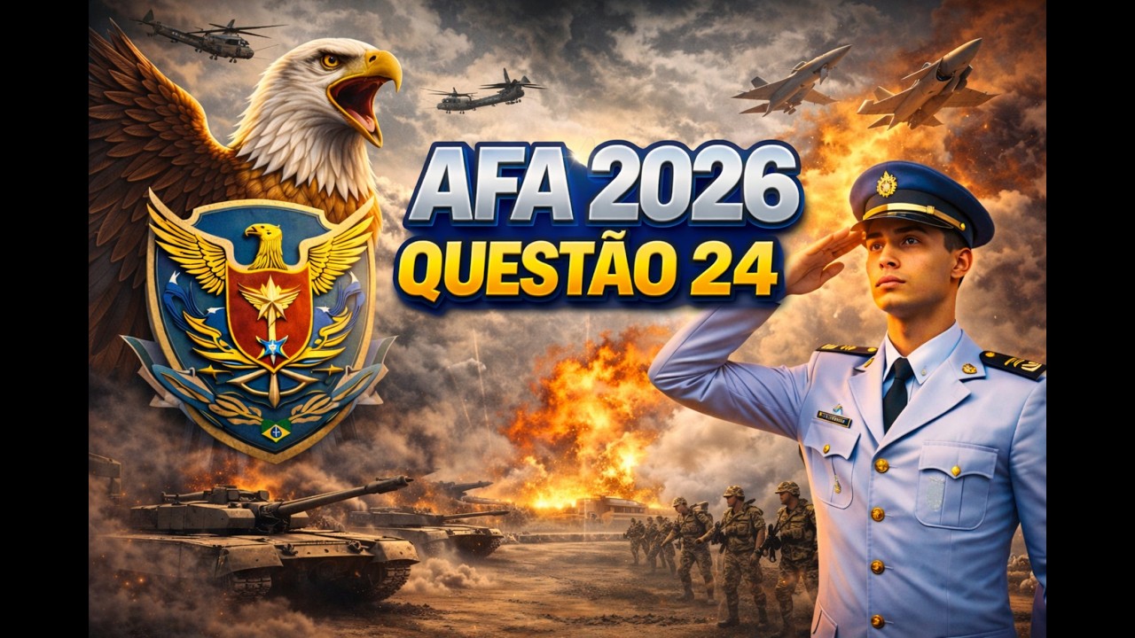 Questão 24/AFA2026-Versão A