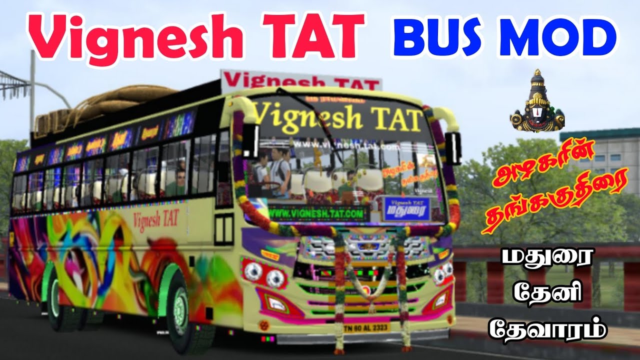🎀 VIGNESH TAT BUS MOD RELEASE 💪MADURAI 💋 THENI 💋 DEVARAM @bestoftamilan.2.o