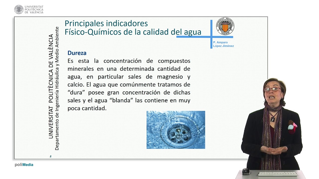 Indicadores físico-químicos de la calidad del agua potable |  | UPV