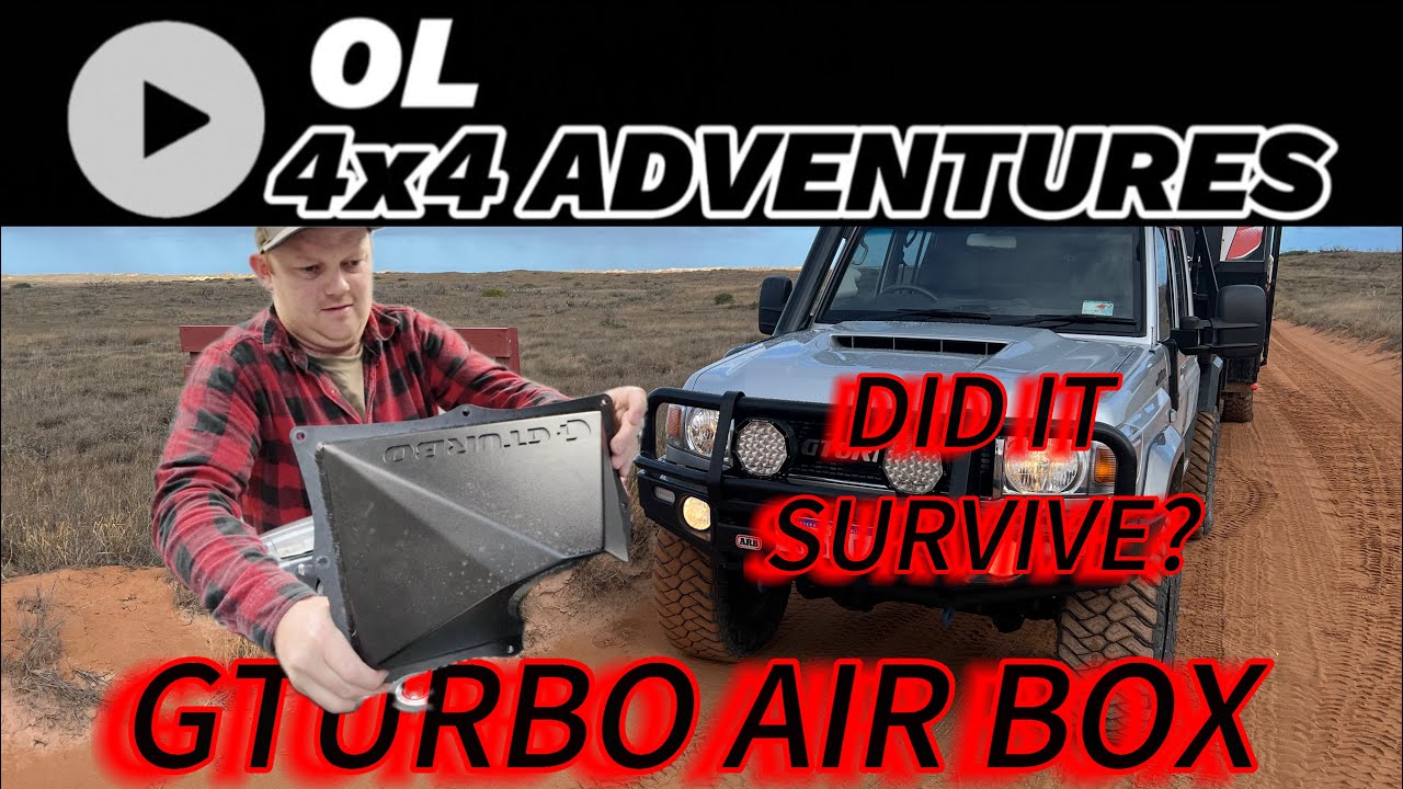 GTURBO AIR BOX REVIEW • DUSTING? • TOYOTA LANDCRUISER 70 series