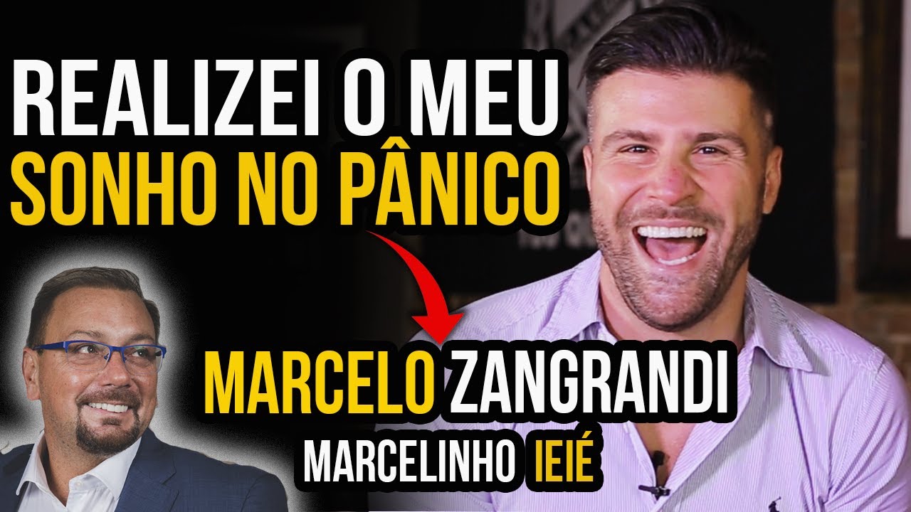 No PÂNICO achavam que eu era MILIONÁRIO  - Marcelo Zangrandi