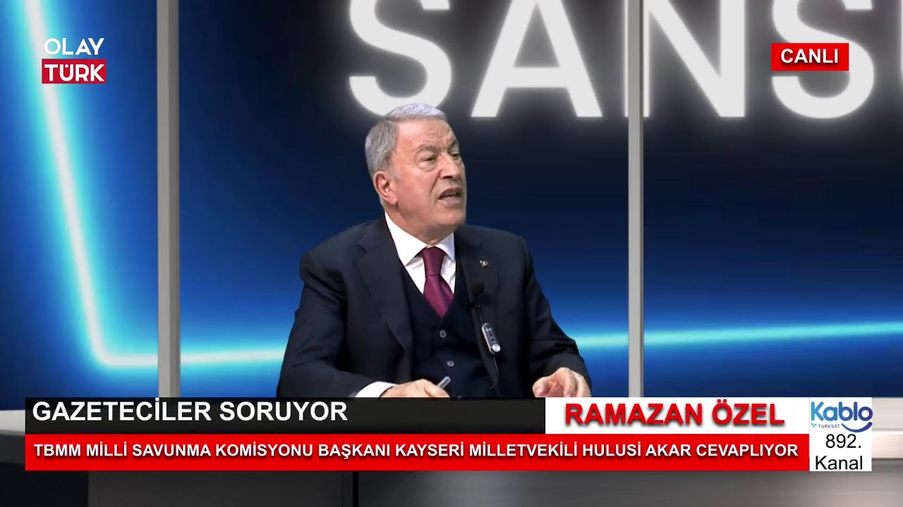 HULUSİ AKAR SANSÜRSÜZ RAMAZAN ÖZEL'DE GAZETECİLERİN SORULARINI CEVAPLIYOR