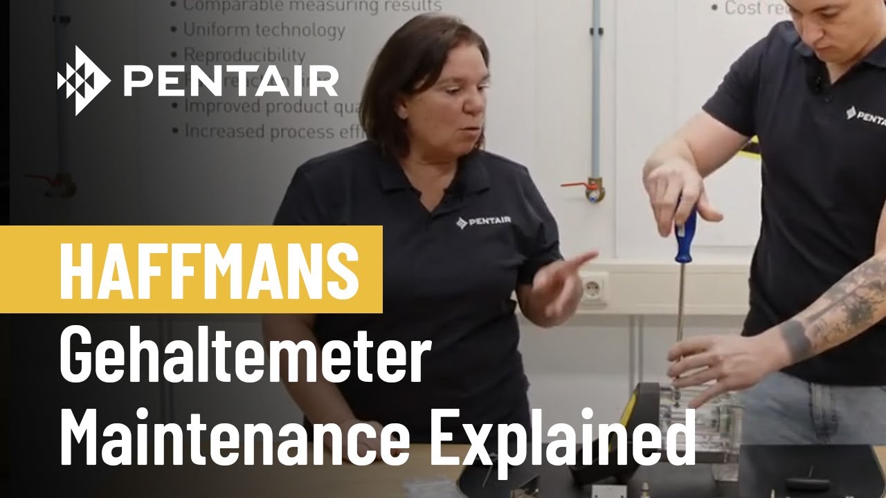 Pentair Haffmans TECH TALK - Gehaltemeter, Type c/i-DGM - Maintenance