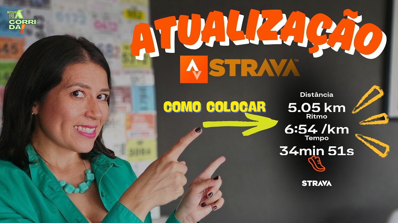 NOVA ATUALIZAÇÃO DO STRAVA: COMO COLOCAR AS ESTATÍSTICAS NA TELA!