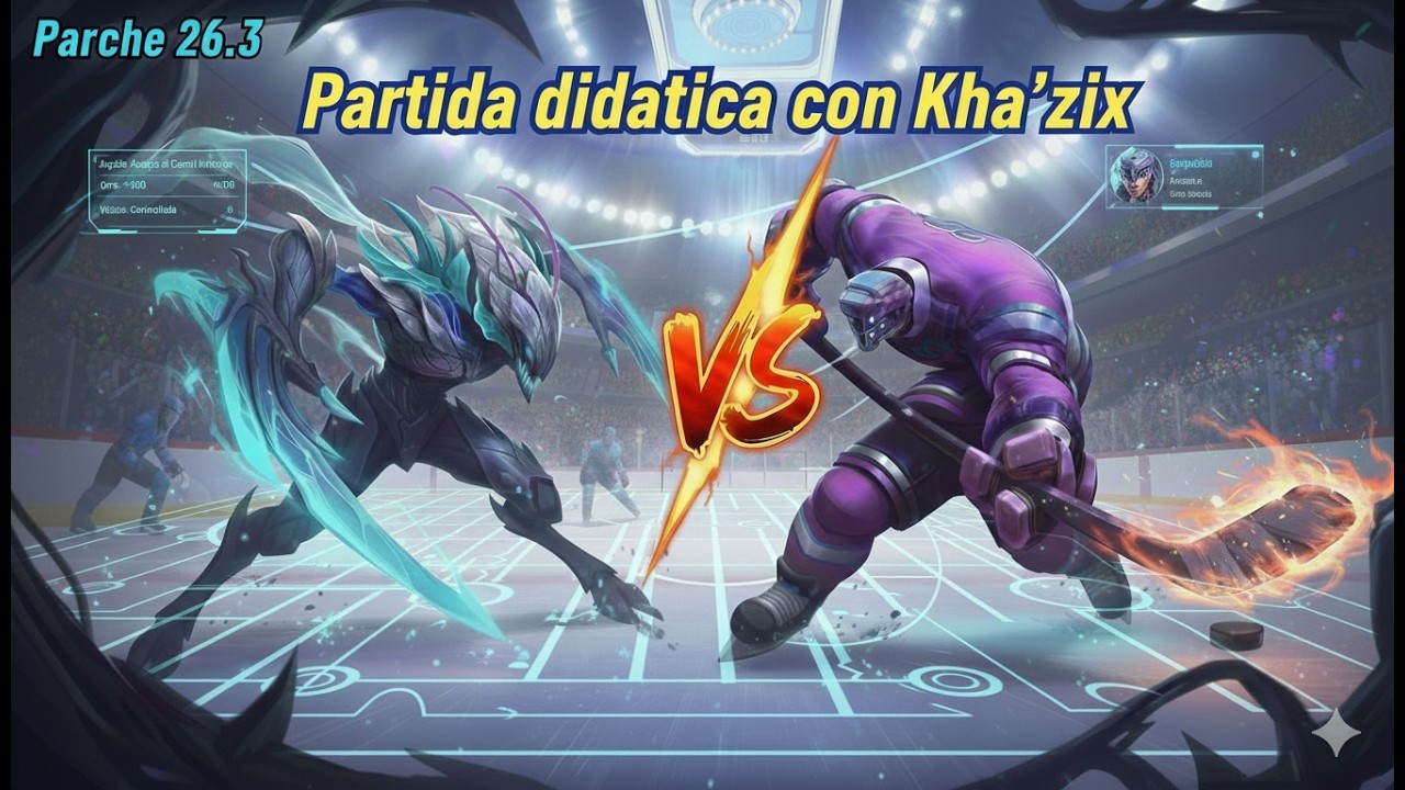 PARTIDAZA DIDACTICA con KHA'ZIX