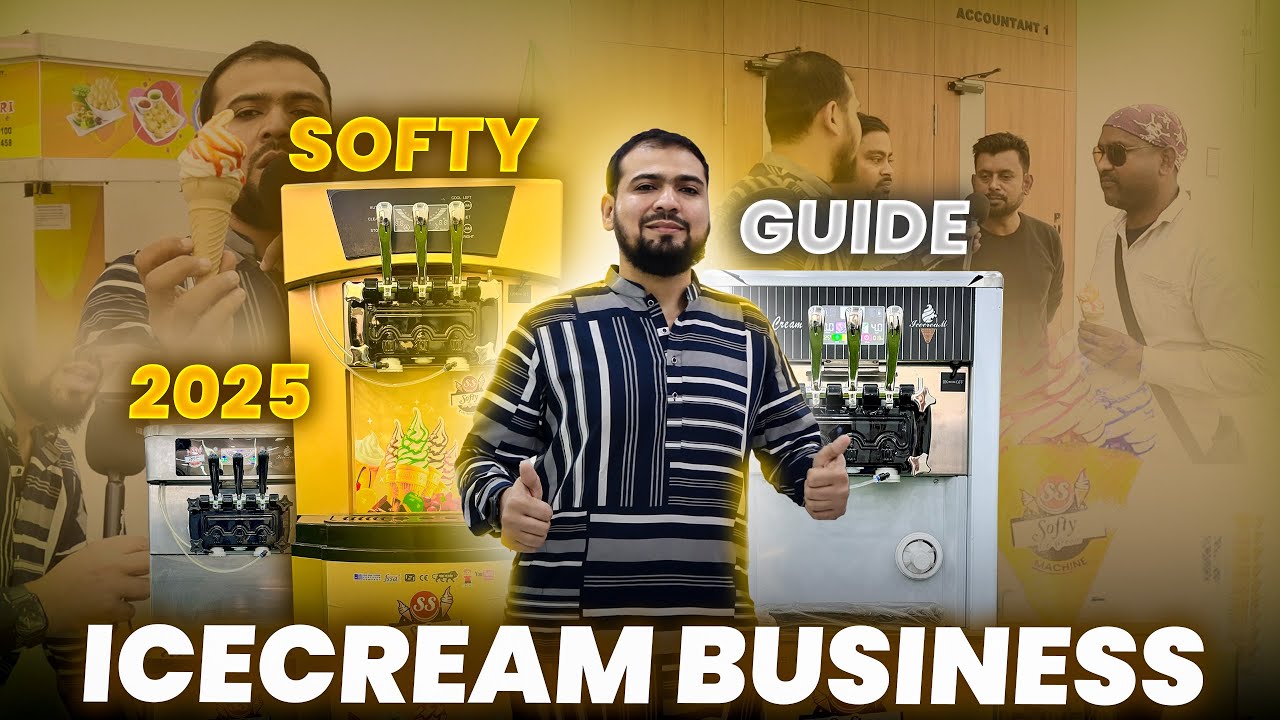 Softy Ice Cream Machine 🍦 | New Business Ideas 2024 💡| Low Investment Business 🪙