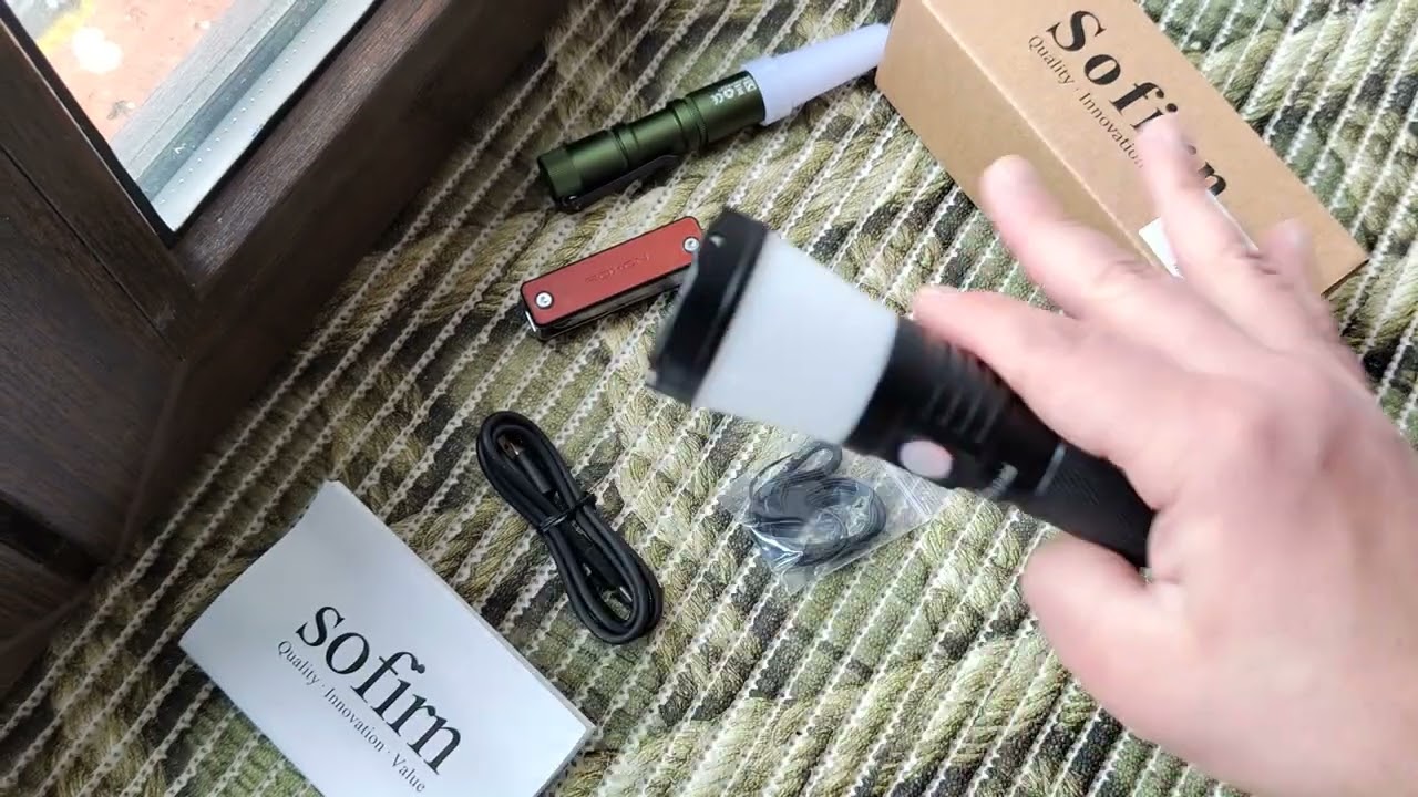 Обзор Sofirn LT1 Mini - кемпинговая лампа со сменной температурой High-CRI света (2700-5000к)