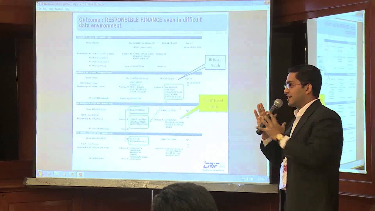 Subhrangshu || India&rsquo;s FIRST Microfinance Credit Bureau || Parallel Session 1.2 || MAPLE