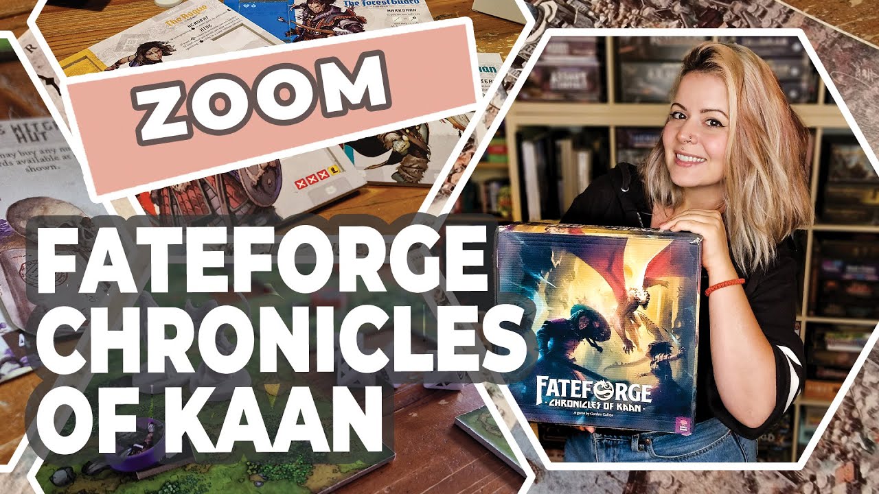 [ZOOM SUR LE JEU] FATEFORGE - CHONICLES OF KAAN