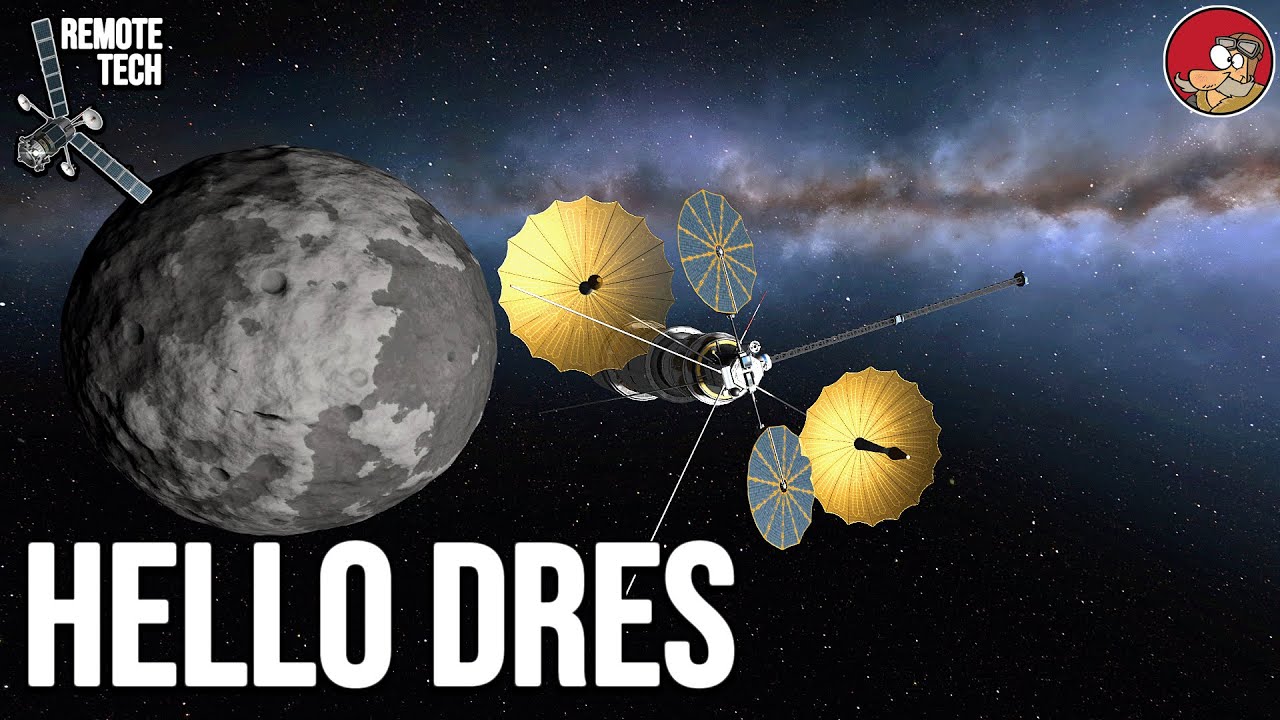 Sending a Probe to Dres in 2023 in KSP using RemoteTech