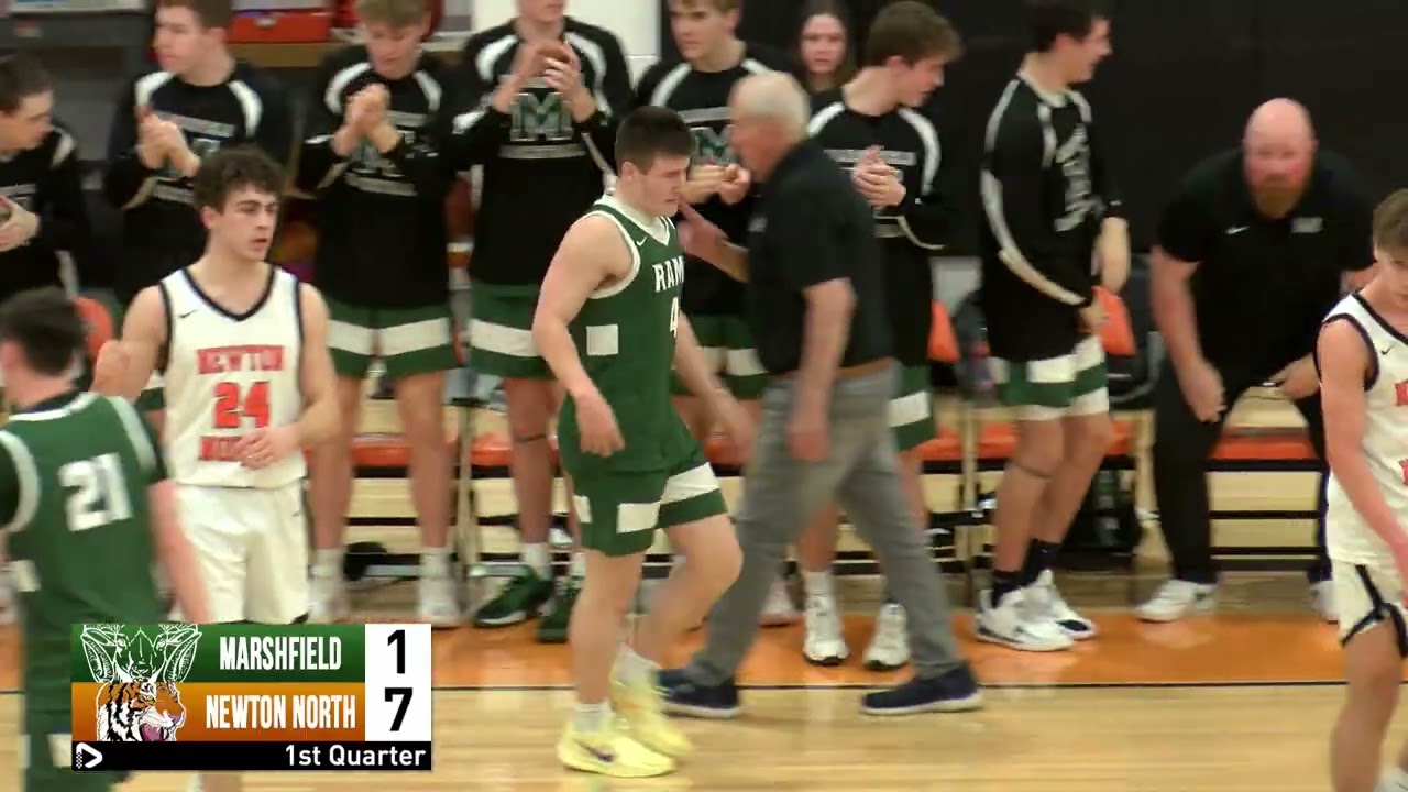 Varsity Boys Basketball // March 4, 2025 vs Newton North