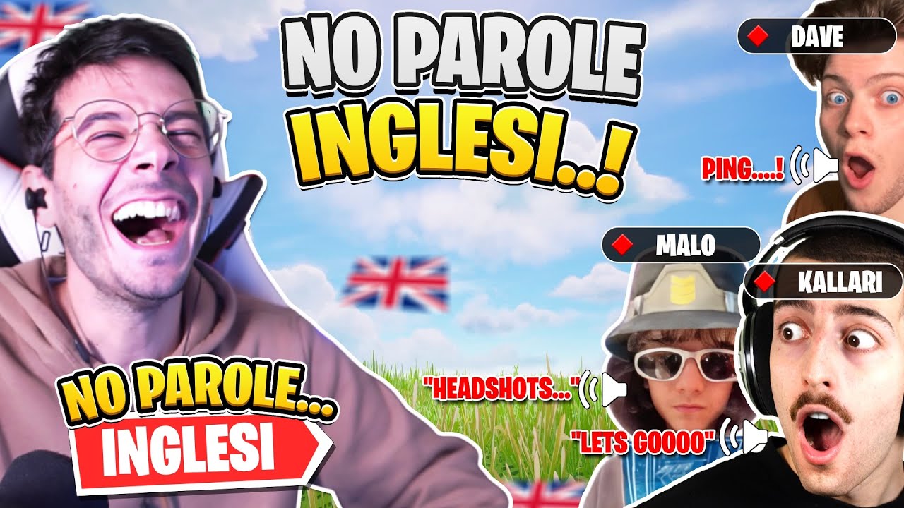 SE PARLIAMO INGLESE QUITTIAMO! [SQUAD] su Fortnite ITA   #fortnite #fortniteita #smi_ii