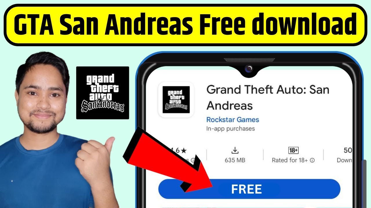 How to Download GTA San Andreas Free in Android/iPhone | GTA SA, VC, GTA 3 Free Download Android iOS