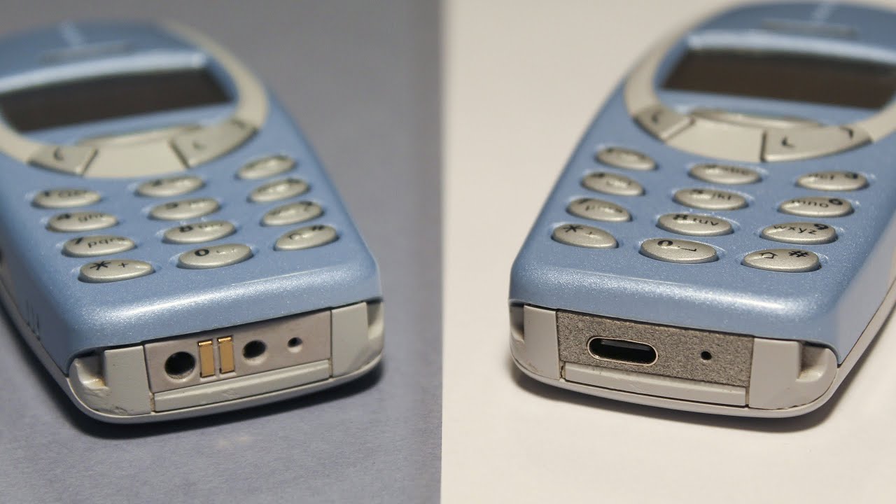 Nokia 3310 to USB-C