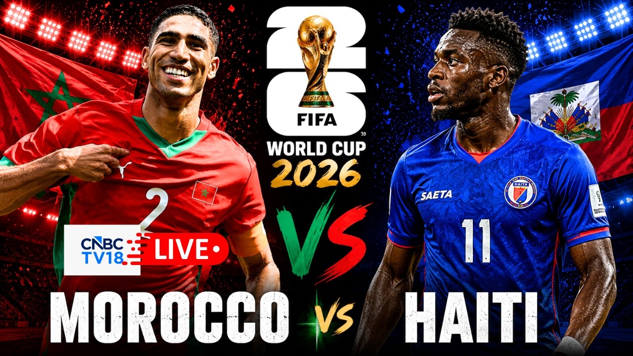 🔴Morocco Vs Haiti LIVE: FIFA World Cup Group C Match, Atlanta Stadium | Hakimi | MAR vs HAI | N18G