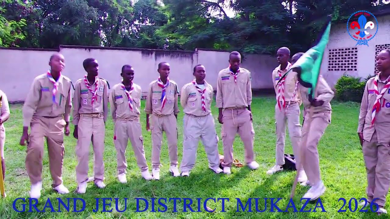 Rassemblement scout et Salut au drapeau scout / Grand jeu District MUKAZA 2026