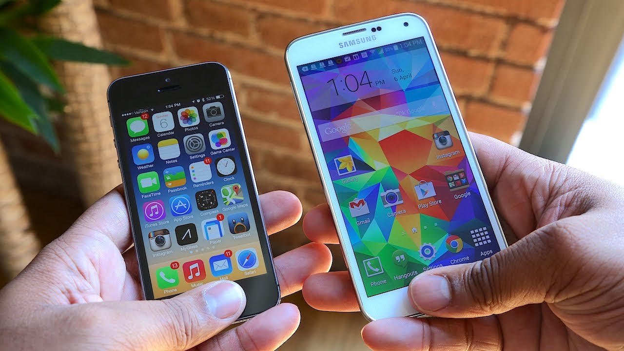 iPhone 5s vs Galaxy S5: Fingerprint Scanners