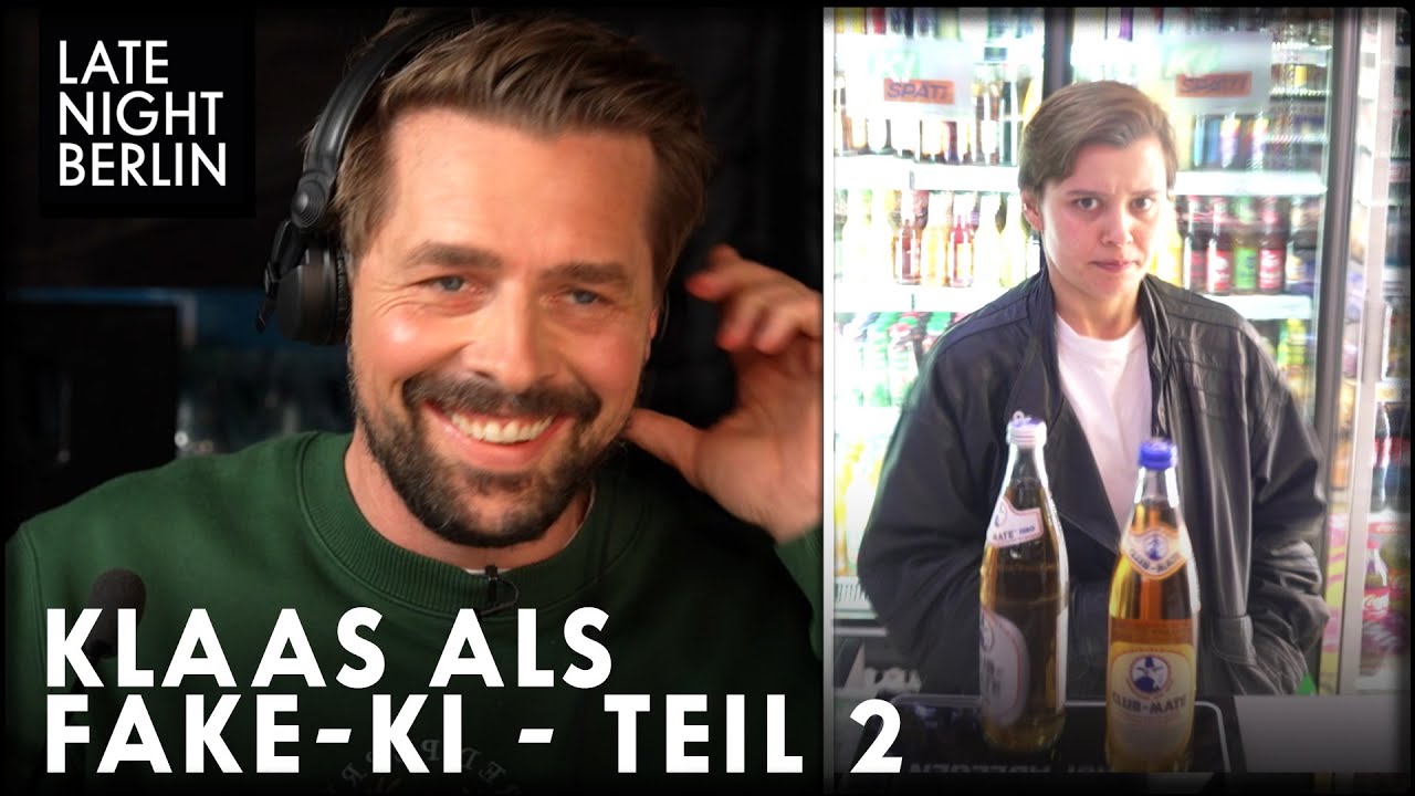 Klaas trollt Kunden mit Fake-KI im Sp&auml;ti - Teil 2 | Late Night Berlin